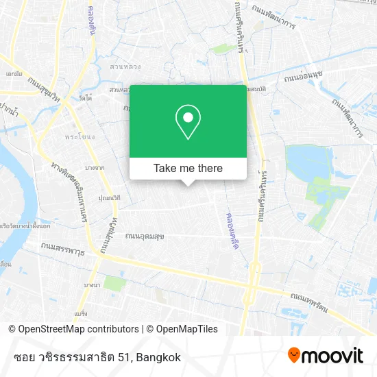 ซอย วชิรธรรมสาธิต 51 map