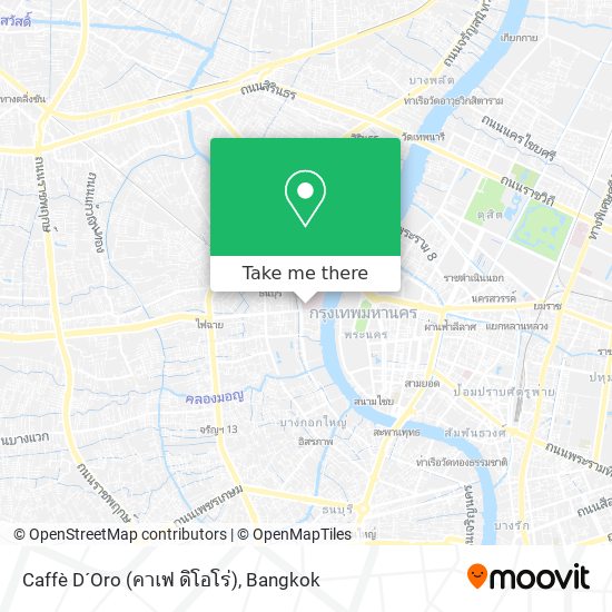 Caffè D´Oro (คาเฟ ดิโอโร่) map