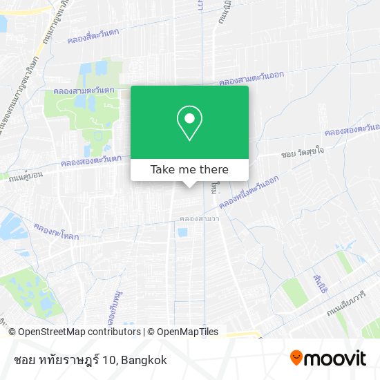 ซอย หทัยราษฎร์ 10 map