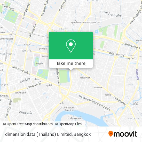 dimension data (Thailand) Limited map