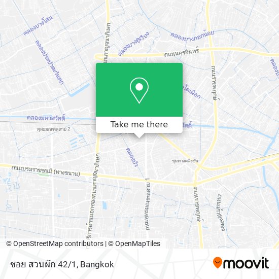 ซอย สวนผัก 42/1 map