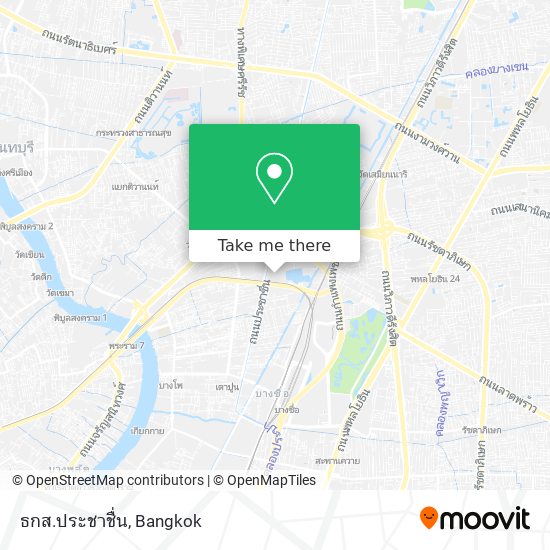 ธกส.ประชาชื่น map