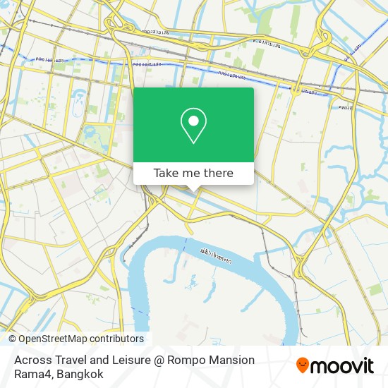 Across Travel and Leisure @ Rompo Mansion Rama4 map