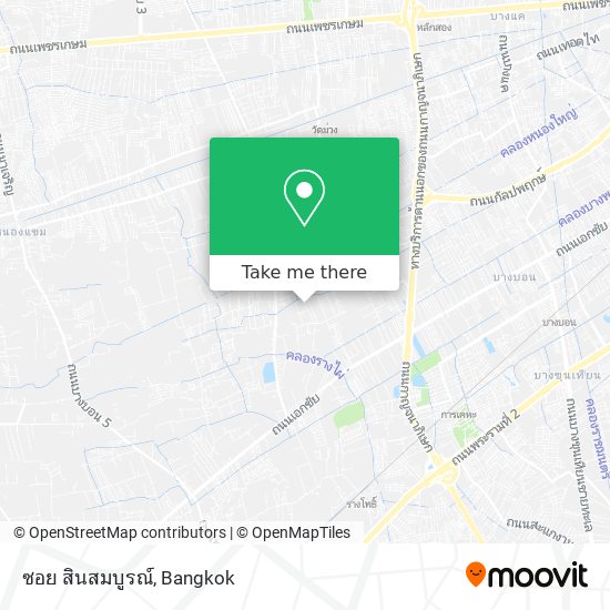 ซอย สินสมบูรณ์ map