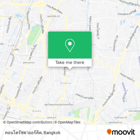 คอนโดรัชดาออร์คิด map