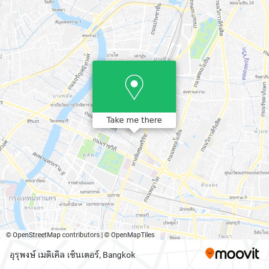 อุรุพงษ์ เมดิเคิล เซ็นเตอร์ map