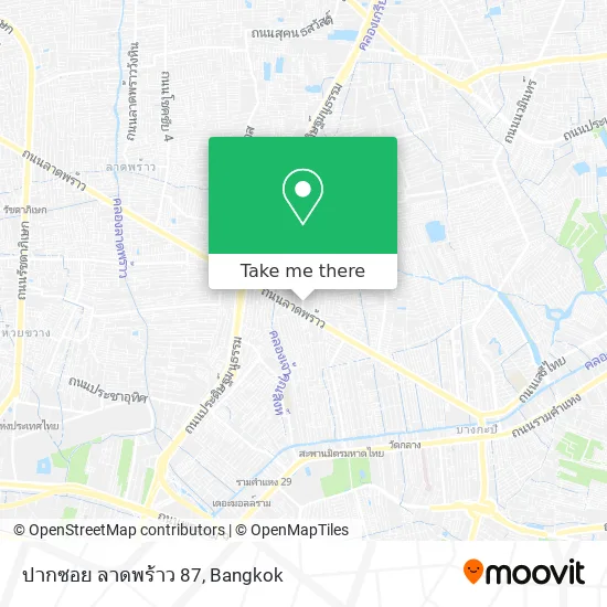 ปากซอย ลาดพร้าว 87 map