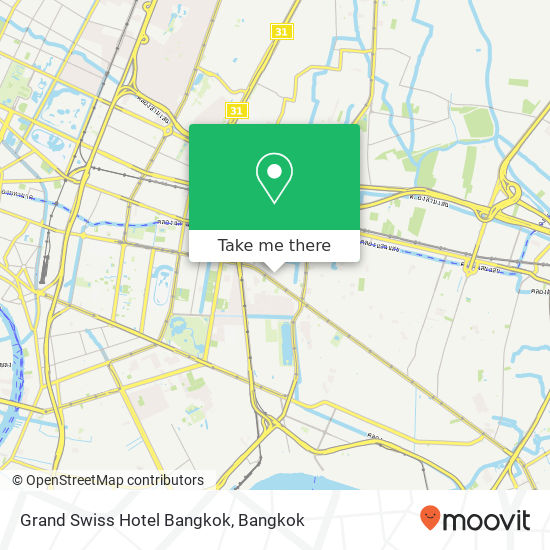 Grand Swiss Hotel Bangkok map