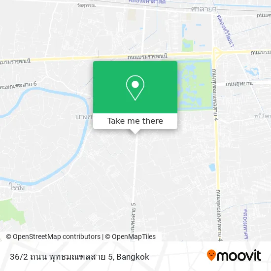 36/2 ถนน พุทธมณฑลสาย 5 map