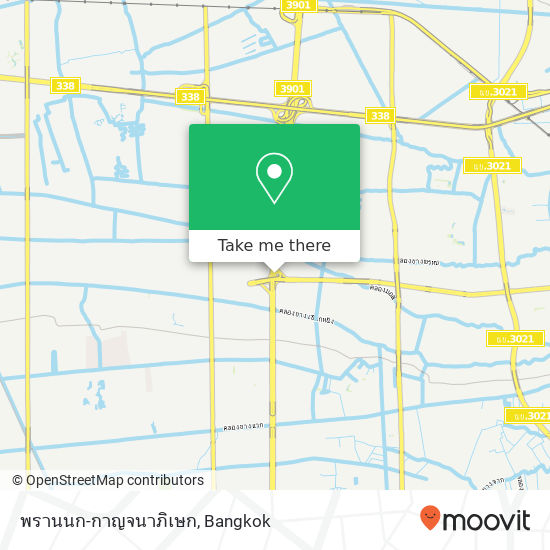 พรานนก-กาญจนาภิเษก map