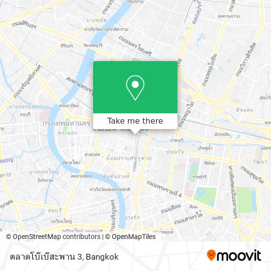 ตลาดโบ๊เบ๊สะพาน 3 map