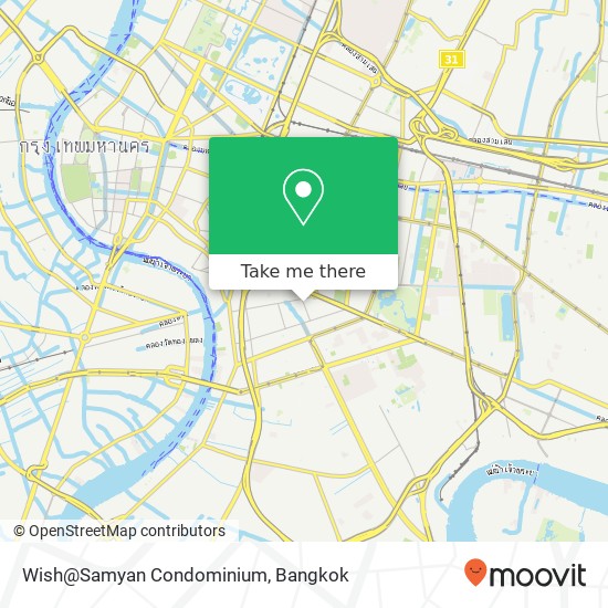 Wish@Samyan Condominium map