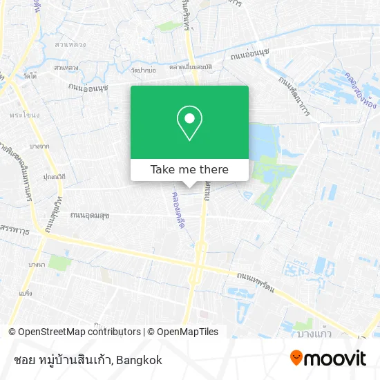 ซอย หมู่บ้านสินเก้า map