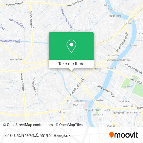 610 บรมราชชนนี ซอย 2 map