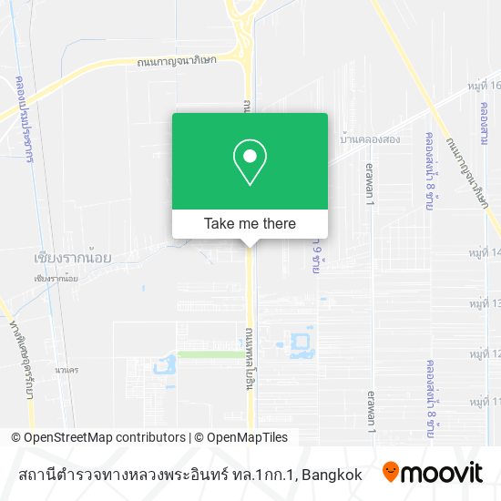 สถานีตำรวจทางหลวงพระอินทร์ ทล.1กก.1 map