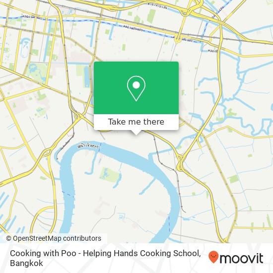 Cooking with Poo - Helping Hands Cooking School map