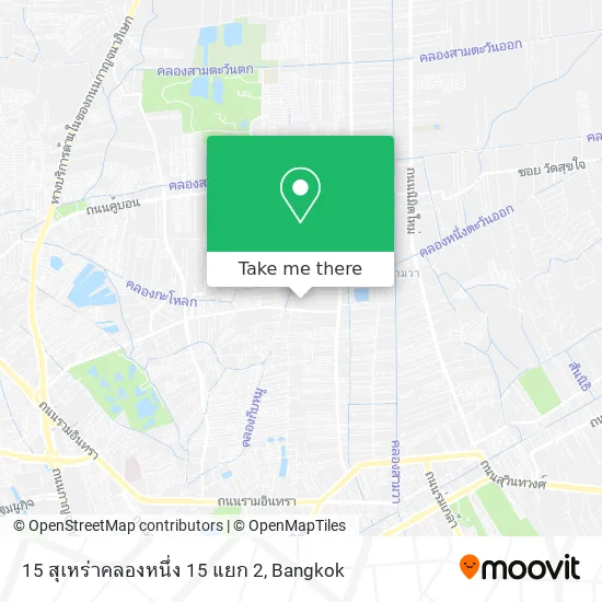 15 สุเหร่าคลองหนึ่ง 15 แยก 2 map