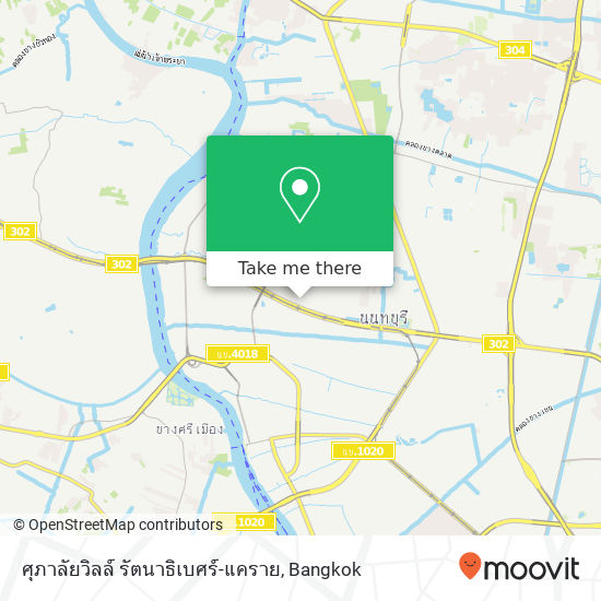 ศุภาลัยวิลล์ รัตนาธิเบศร์-แคราย map