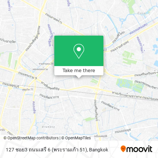 127 ซอย3 ถนนเสรี 6 (พระรามเก้า 51) map