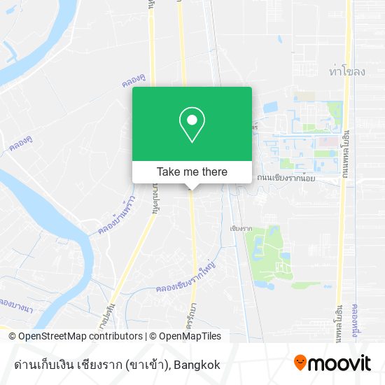 ด่านเก็บเงิน เชียงราก (ขาเข้า) map