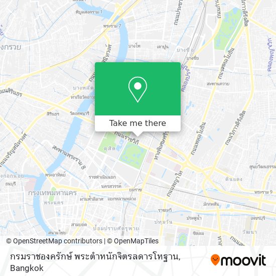 กรมราชองครักษ์ พระตำหนักจิตรลดารโหฐาน map