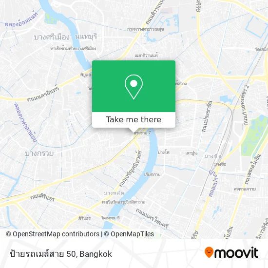 ป้ายรถเมล์สาย 50 map