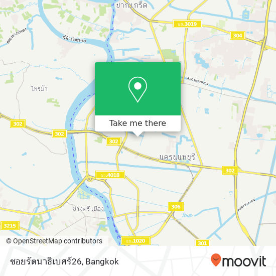 ซอยรัตนาธิเบศร์26 map