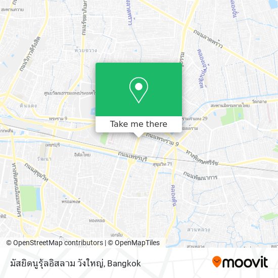 มัสยิดนูรุ้ลอิสลาม วังใหญ่ map