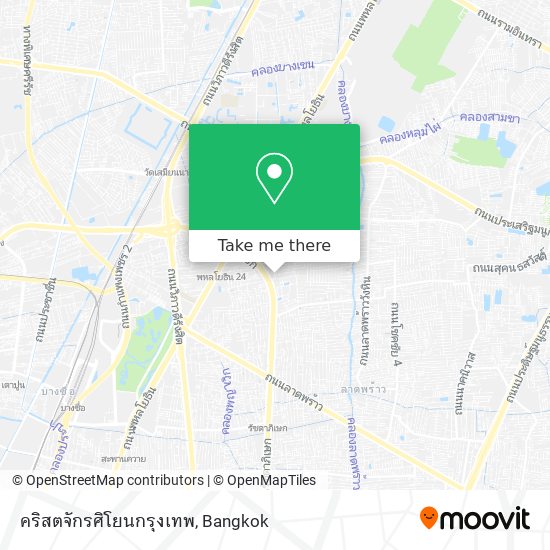 คริสตจักรศิโยนกรุงเทพ map