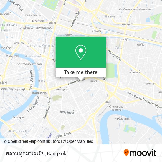 สถานฑูตมาเลเซีย map