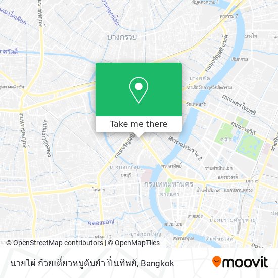 นายไผ่ ก๋วยเตี๋ยวหมูต้มยำ ปิ่นทิพย์ map