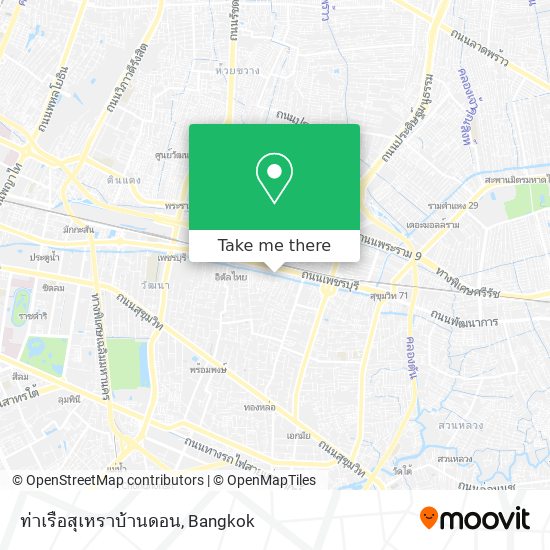 ท่าเรือสุเหราบ้านดอน map