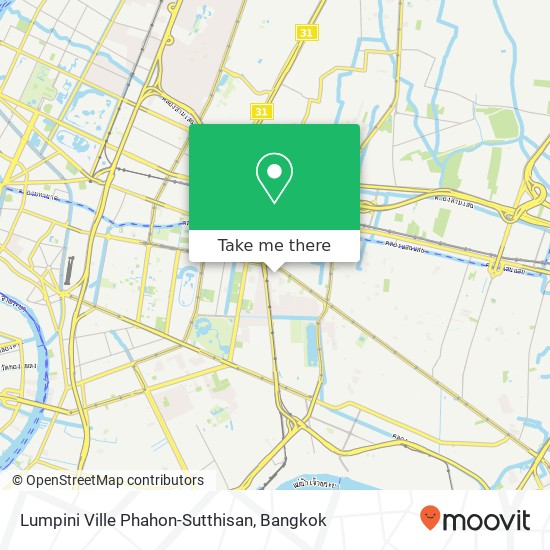 Lumpini Ville Phahon-Sutthisan map