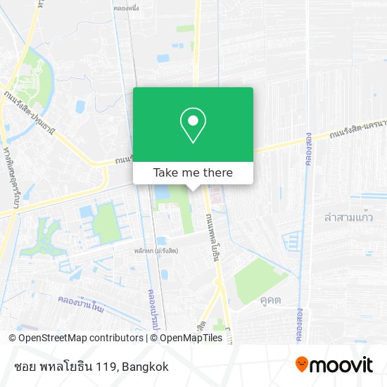 ซอย พหลโยธิน 119 map