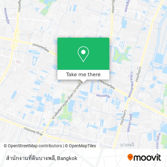 สำนักงานที่ดินบางพลี map