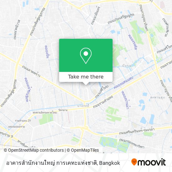 อาคารสำนักงานใหญ่ การเคหะแห่งชาติ map