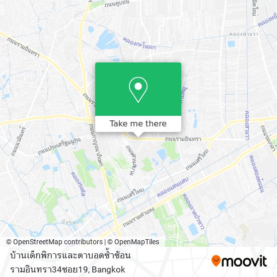 ้บ้านเด็กพิการและตาบอดซ้ำซ้อน รามอินทรา34ซอย19 map