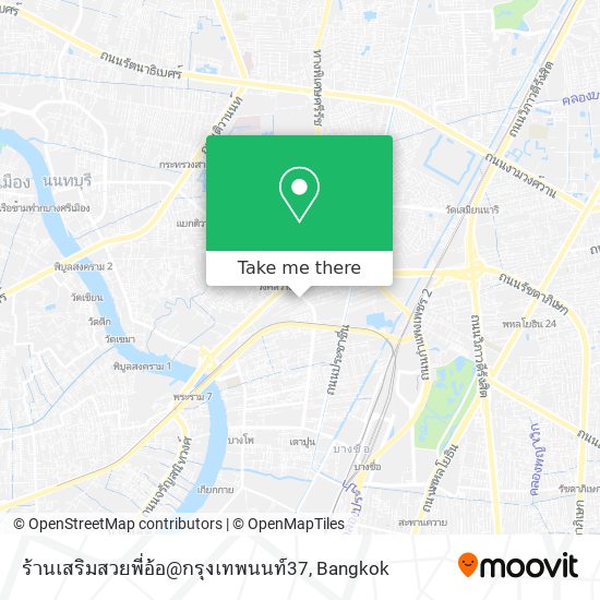 ร้านเสริมสวยพี่อ้อ@กรุงเทพนนท์37 map