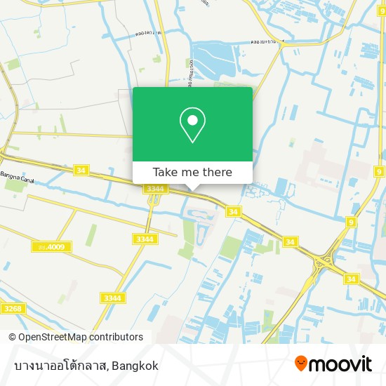 บางนาออโต้กลาส map