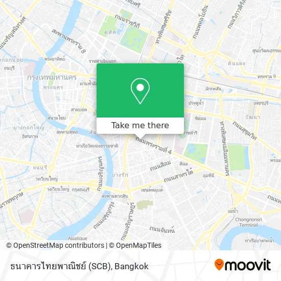 ธนาคารไทยพาณิชย์ (SCB) map