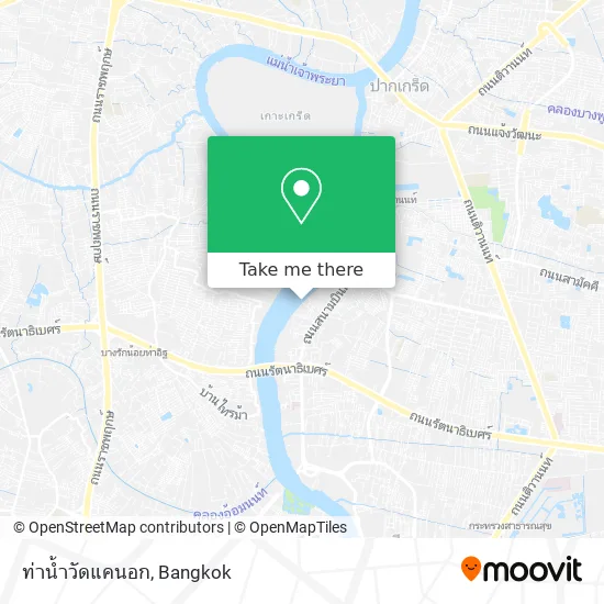 ท่าน้ำวัดแคนอก map