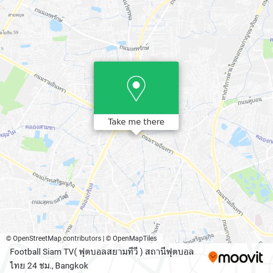 Football Siam TV( ฟุตบอลสยามทีวี ) สถานีฟุตบอลไทย 24 ชม. map