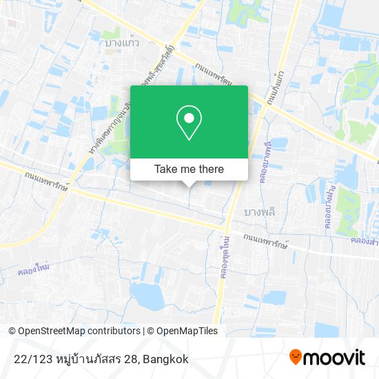 22/123 หมู่บ้านภัสสร 28 map