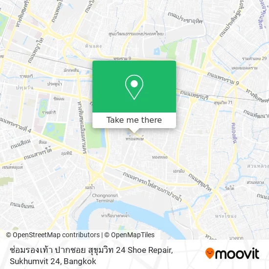 ซ่อมรองเท้า ปากซอย สุขุมวิท 24 Shoe Repair, Sukhumvit 24 map