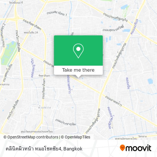 คลินิคผิวหน้า หมอโชคชัย4 map