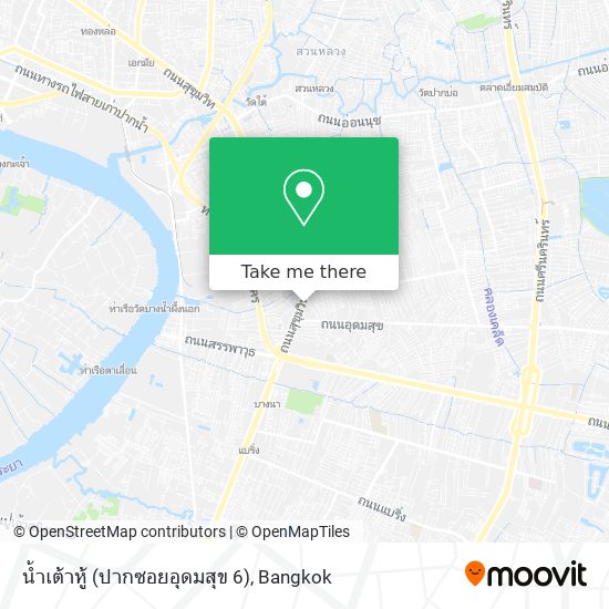 น้ำเต้าหู้  (ปากซอยอุดมสุข 6) map