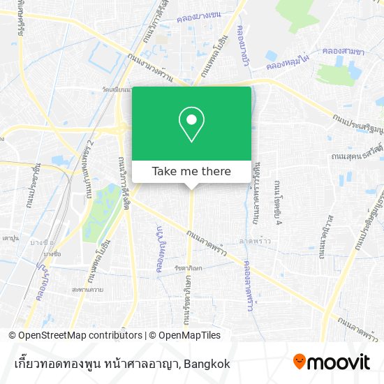 เกี๊ยวทอดทองพูน หน้าศาลอาญา map