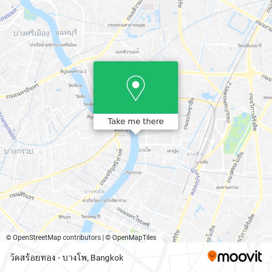 วัดสร้อยทอง - บางโพ map