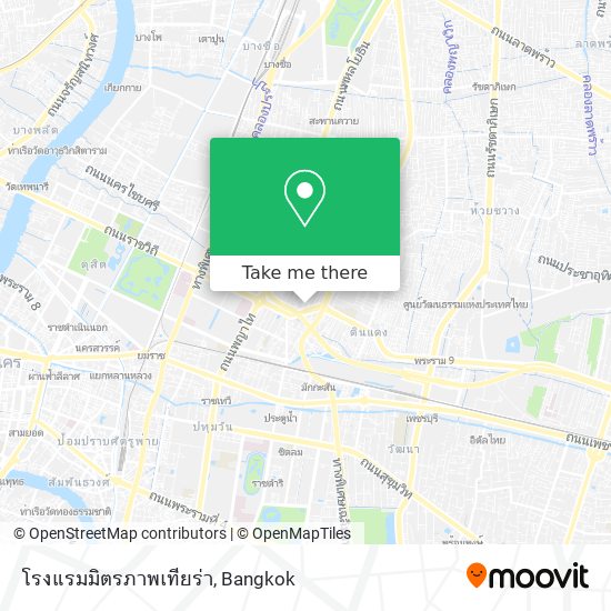 โรงแรมมิตรภาพเทียร่า map