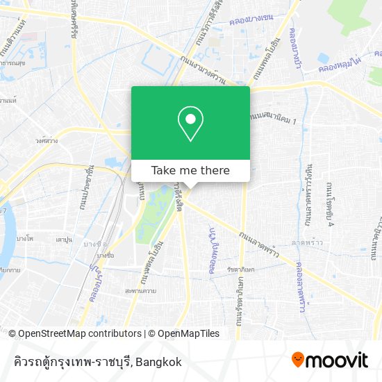 คิวรถตู้กรุงเทพ-ราชบุรี map